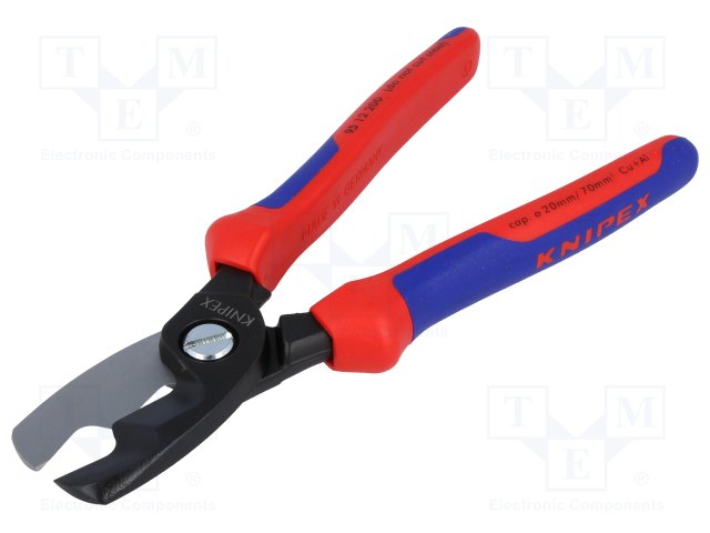 CABLE SHEARS WITH TWIN CUTTING EDGE