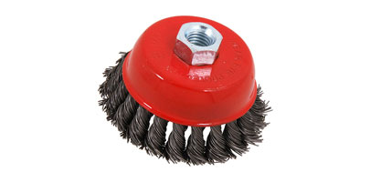 85MM TWIST KNOT WIRE CUP BRUSH