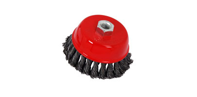 100MM TWIST KNOT WIRE CUP BRUSH