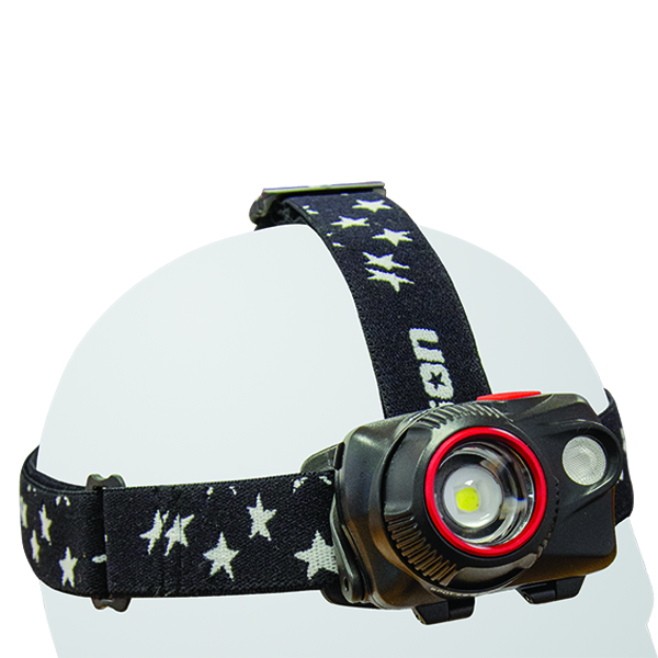 JEFTRCH19HD 580lm Rechargeable Uni-Powered Cree LED Headlamp