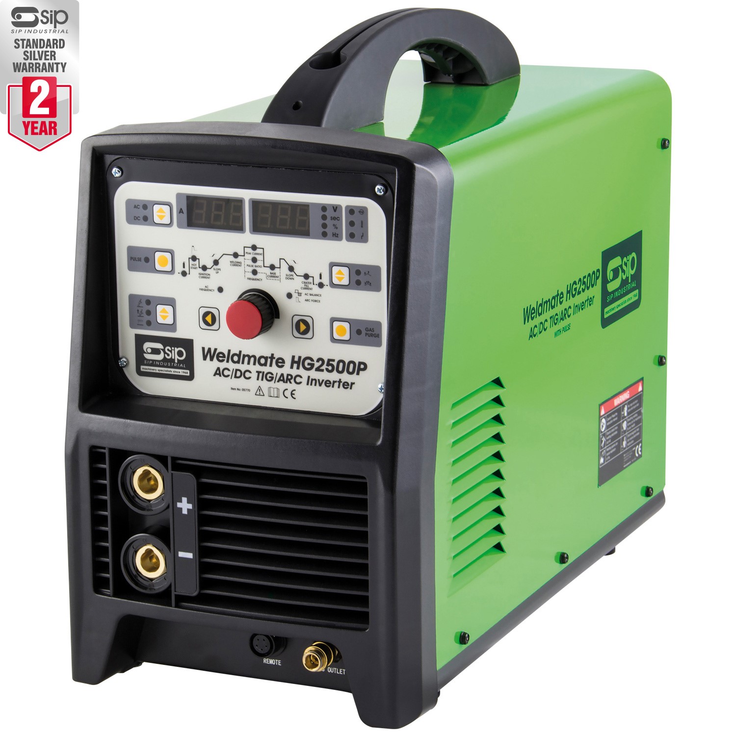 05770 SIP HG2500P AC/DC TIG/ARC Inverter Welder