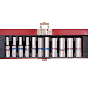 2511MR 11PC DEEP 1/4"DRIVE SOCKET SET