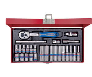 2526MR 26PC 1/4" DRIVE SOCKET SET