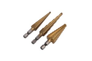 3PC HSS STEP DRILL SET , CT3855