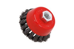 75MM TWIST KNOT WIRE CUP BRUSH , CT2477