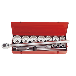 King Tony 8015mr 14pc 1" Drive Socket Set